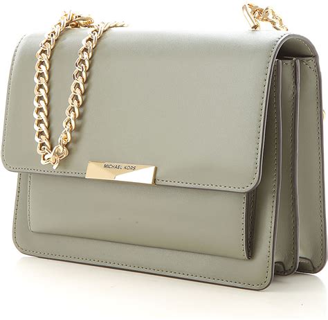 michael kors sage green purse|michael kors green shoulder bags.